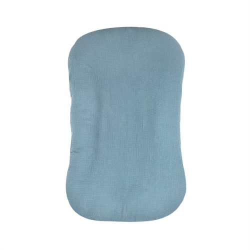 HKUKY Muslin Baby Lounger Cover Soft Organic Cotton Slipcover Fits Newborn Lounger For Baby Boys And Girls