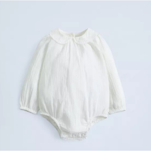 BOUND NECKLINE BODYSUIT - Light ecru | ZARA United States