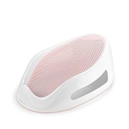 Angelcare Baby Bath Support (Pink) | Ideal for Babies Less than 6 Months Old - 1 Count (Pack of 1)
