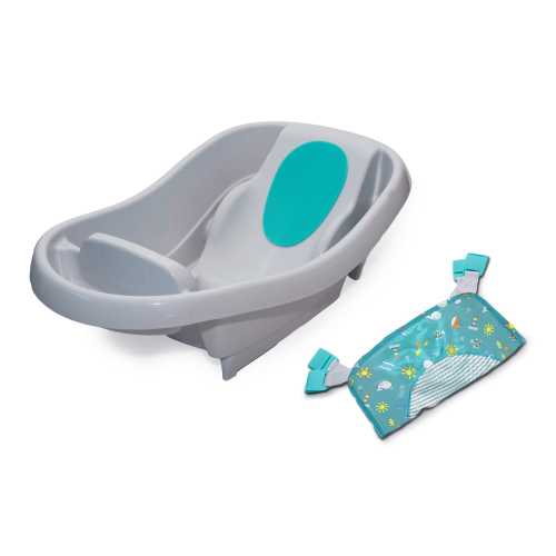 Summer by Ingenuity Comfy Clean Deluxe Newborn to Toddler Bather
