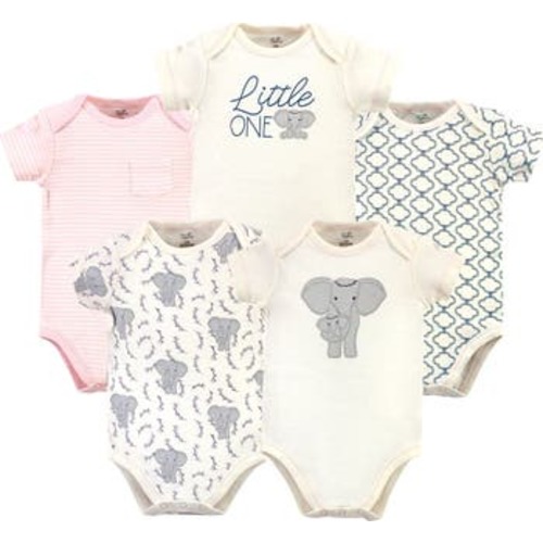 Organic Cotton Bodysuits, 0-3M