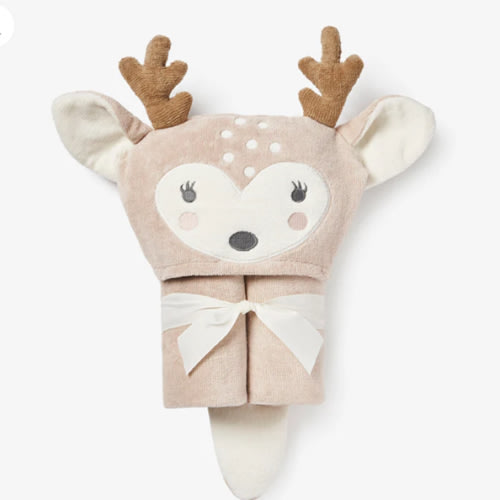 Fawn Hooded Baby Bath Wrap