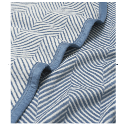 Harborview Herringbone Cornflower Blanket