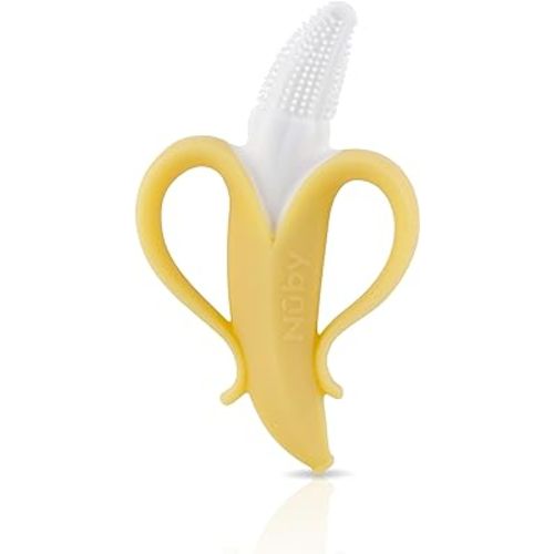 Nuby Nananubs Banana Massaging Teether - 1 Count (Pack of 1)