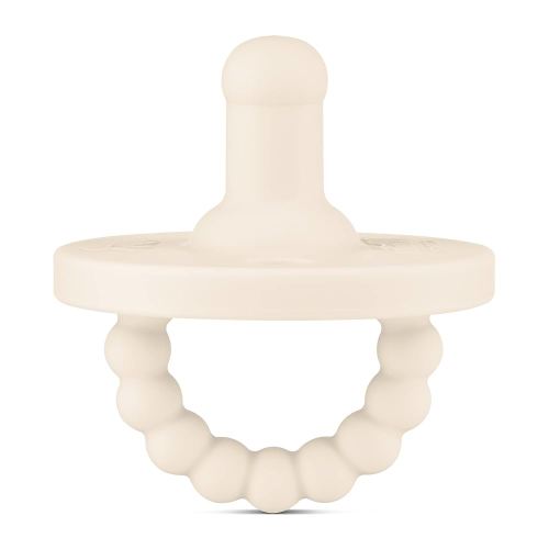 Ryan & Rose Cutie PAT Pacifier Teether (Stage 2, Ivory)