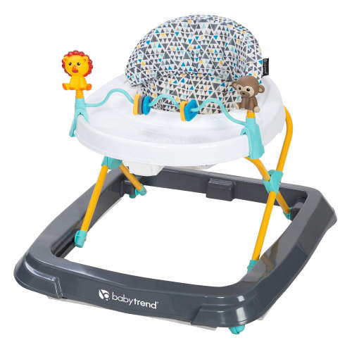 Baby Trend Smart Steps 3.0 Portable Infant Activity Walker with Interactive Zoo Toys, Zoo-ometry