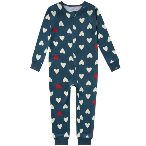 Modern Moments by Gerber Baby & Toddler Neutral Valentine´s Day Super Soft One-Piece Pajama, Sizes 0/3M-5T