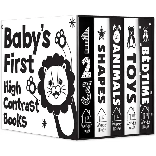 Baby’s First High-Contrast Books: Boxed Set (High Contrast Board Books)