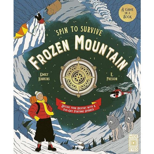Spin to Survive: Frozen Mountain: Decide your destiny with a pop-out fortune spinner Hardcover – November 2, 2021