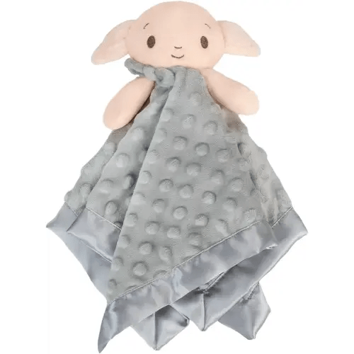 KIDS PREFERRED Harry Potter 12 Inch Dobby Baby Lovey Security Blanket Snuggle Toy Stuffed Animal for Newborn Infants and Babies