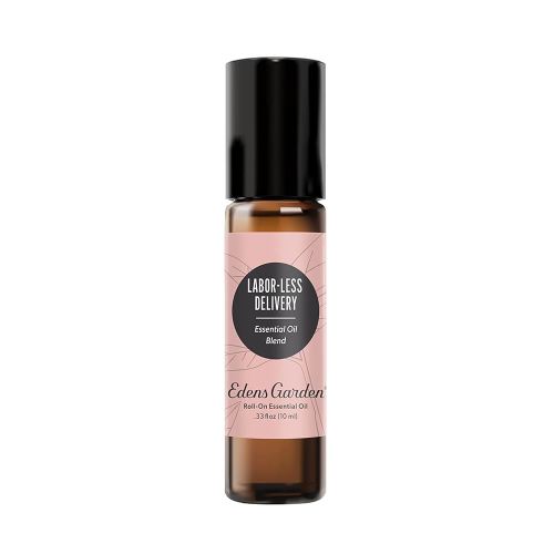 Edens Garden Labor-Less Delivery Essential Oil Roll-On Blend- 100% Pure Premium Grade, Natural, Therapeutic, Aromatherapy, Kid & Skin Safe, The Best for Relaxation Pre-Diluted 10 ml (.33 fl oz)