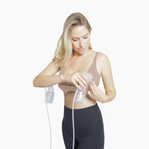 Ingrid and Isabel Cooling Nursing Pumping Bra - Nude, M