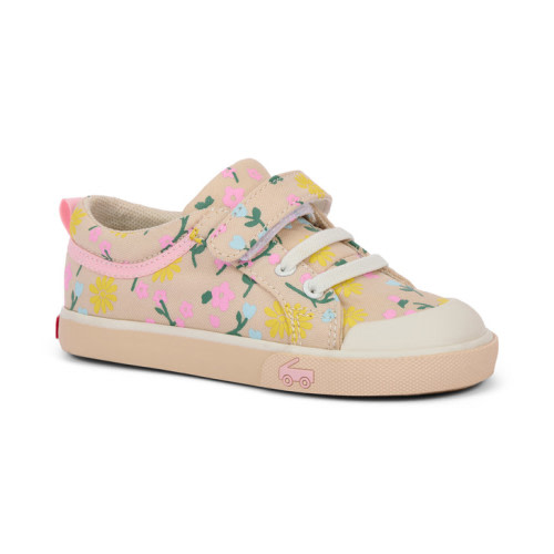 Kristin Oatmeal/Floral - See Kai Run