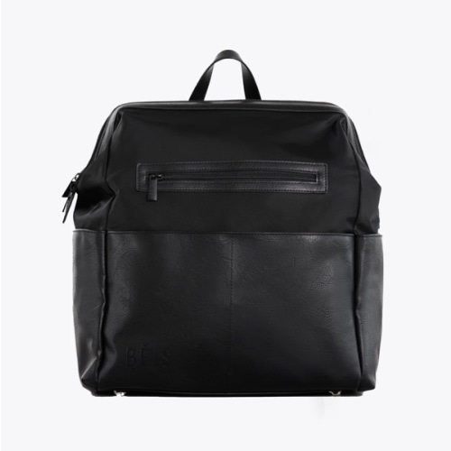 BÉIS 'The Diaper Backpack' in Black - Black Diaper Bag & Diaper Backpack