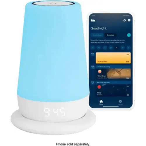 Hatch - Rest+ 2nd Gen All-in-one Sleep Assistant, Nightlight & Sound Machine with Back-up Battery - White