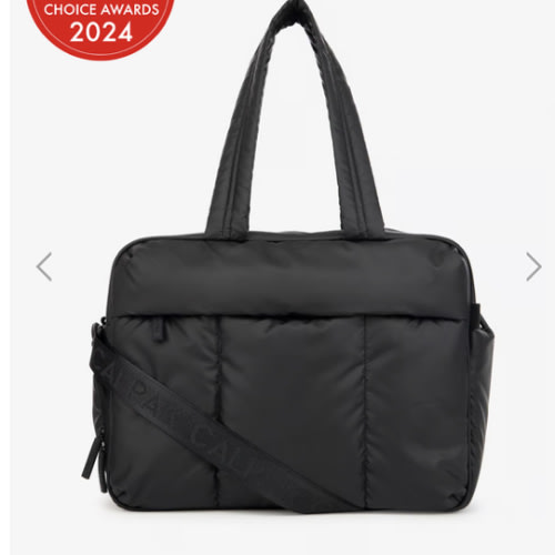 Luka Duffel diaper bag- MATTE BLACK