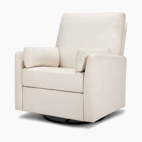 Carter's by DaVinci Ethan Swivel Recliner - Performance Cream Linen
