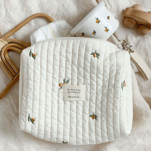 Quilted Diaper Organizer