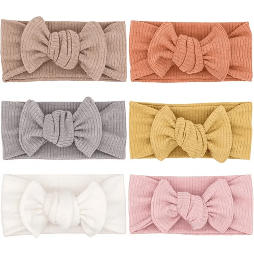 Baby Girls Headbands with Bows Infant Toddler Headwrap Hair Accessories