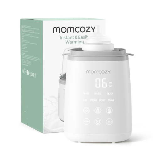 Momcozy Bottle Warmer, Fast Bottle Warmers for All Bottles with Timer, Accurate Temperature Control, Gray