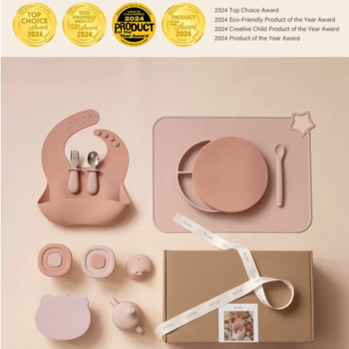 First Bites Gift Set (Blush/Muted)