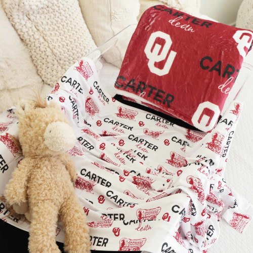 University of Oklahoma | OU Personalized Kids Blanket