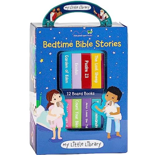 My Little Library: Bedtime Bible Stories (12 Board Books)