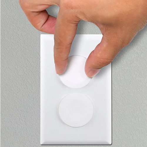 62 Pieces Outlet Covers ChildProof Plug Protector - Vmaisi Baby Proofing Electrical Safety Outlet Plugs - White - 62 Count (Pack of 1)