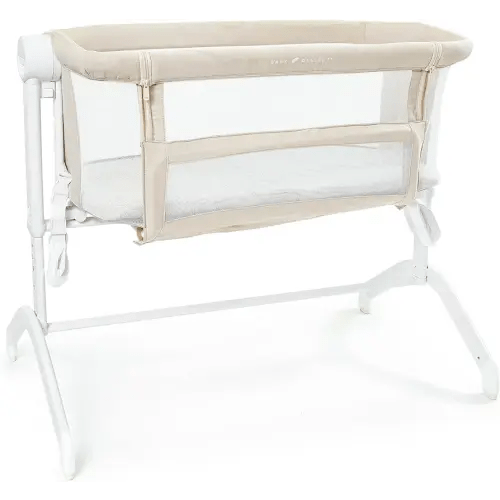 Baby Delight Beside Me Wink Bassinet | Bedside Sleeper | 7-Position Height Adjustment | Organic Oat