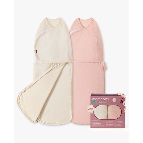 Breathable Newborn Swaddle with Cotton Mesh | Momcozy