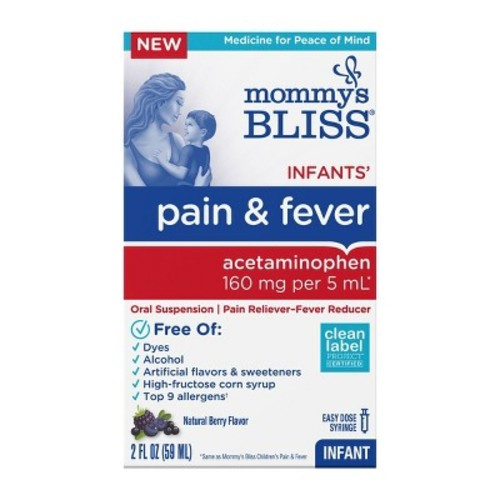 Mommy's Bliss Infant Pain & Fever Acetaminophen - 2 fl oz