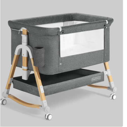 HARPPA Cuddly | 3-in-1 Baby Bassinet Bedside Sleeper