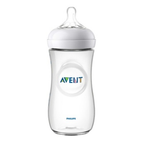 Philips Avent Natural Baby Bottle - Clear - 11oz - 3pk