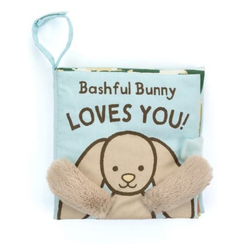 'Bashful Bunny Loves You' Cloth Book