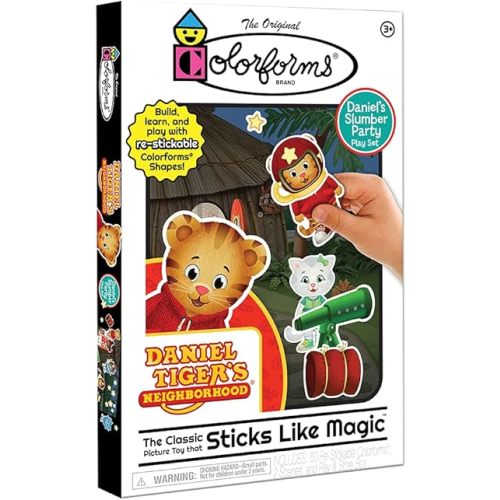 Colorforms Play Sets - Daniel Tiger's Neighborhood -- The Classic Picture Toy that Sticks Like Magic -- For Ages 3+