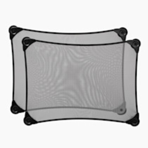 Sprucely Car Stretch Shades - Black