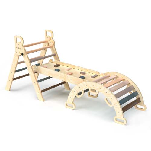 Aurora Series Pikler Triangle Set – 4 Color Options