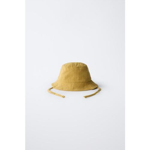 TEXTURED HAT - Blue | ZARA United States