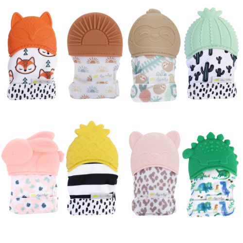 Itzy Mitt™ Silicone Teething Mitt - Baby Teether