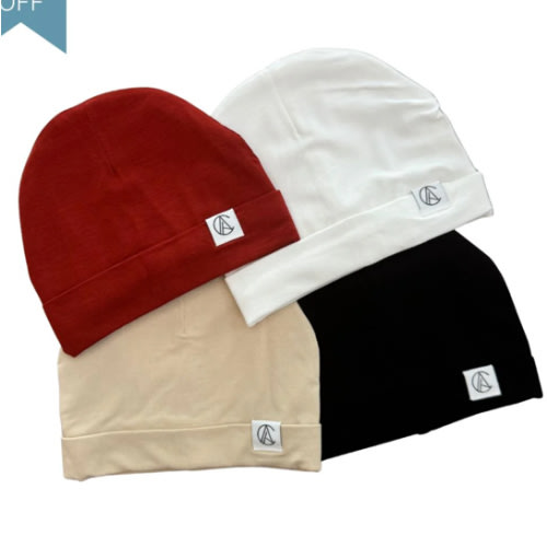 Satin Lined Jersey Beanie Trio Bundle – Aarin & Co.