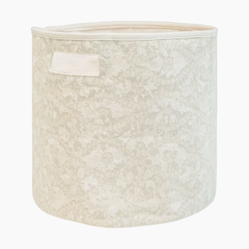 Crane Baby Cotton Canvas Storage Bin - Willow