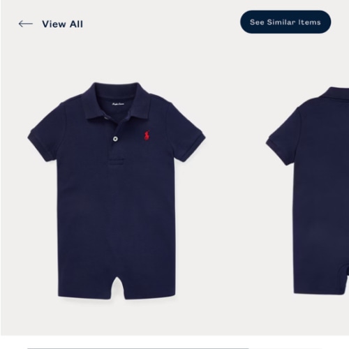 Soft Cotton Polo Shortall | Ralph Lauren