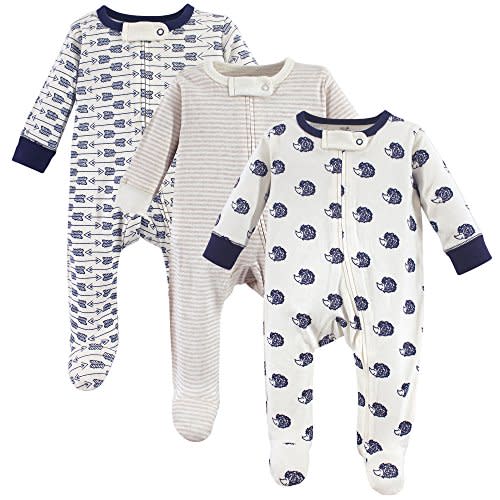 Touched by Nature Baby Girls' Organic Cotton Sleep and Play