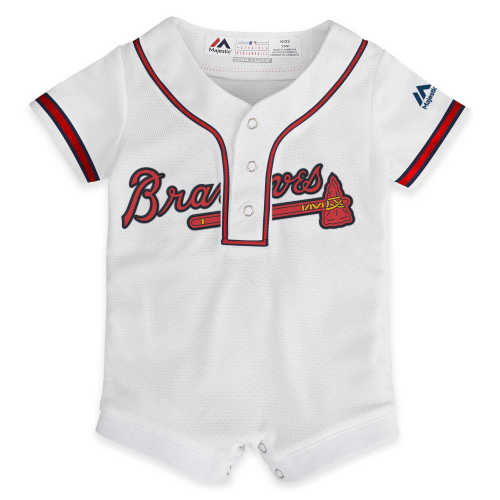Atlanta Braves Newborn Infant Baby Onesie Can Be Personalized