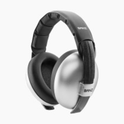 Baby Banz Infant Hearing Protection Earmuffs - Silver