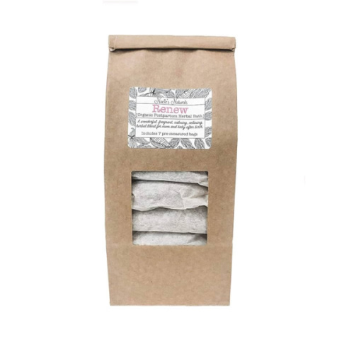 Organic Postpartum Herbal Bath - Pack of 7 sachets - For after childbirth - Sitz Bath - Promotes Healing and Relaxation after birth - V-steam