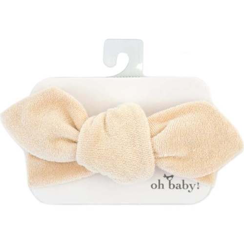 Terry Tie Turban, Natural - Oh Baby! | Maisonette