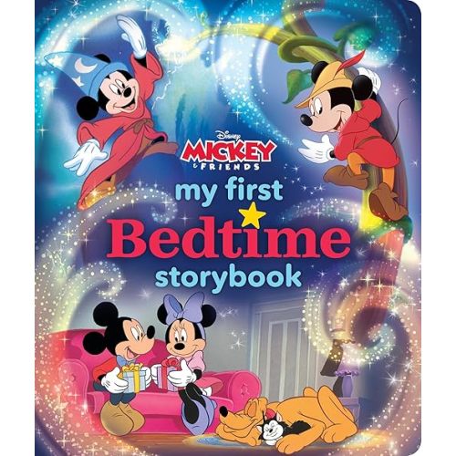 My First Mickey Mouse Bedtime Storybook (My First Bedtime Storybook) Hardcover – Picture Book, September 24, 2019