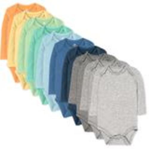 10-Pack Organic Cotton Long Sleeve Bodysuits – Honest Baby Clothing