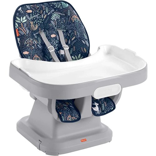Amazon.com: Fisher-Price Baby SpaceSaver Simple Clean High Chair Baby to Toddler Portable Dining Seat with Removable Tray Liner,Moonlight Forest (Amazon Exclusive) : Everything Else